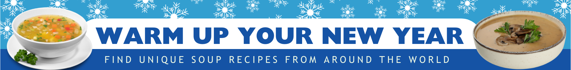 Warm up with some soup recipes for the New Year!